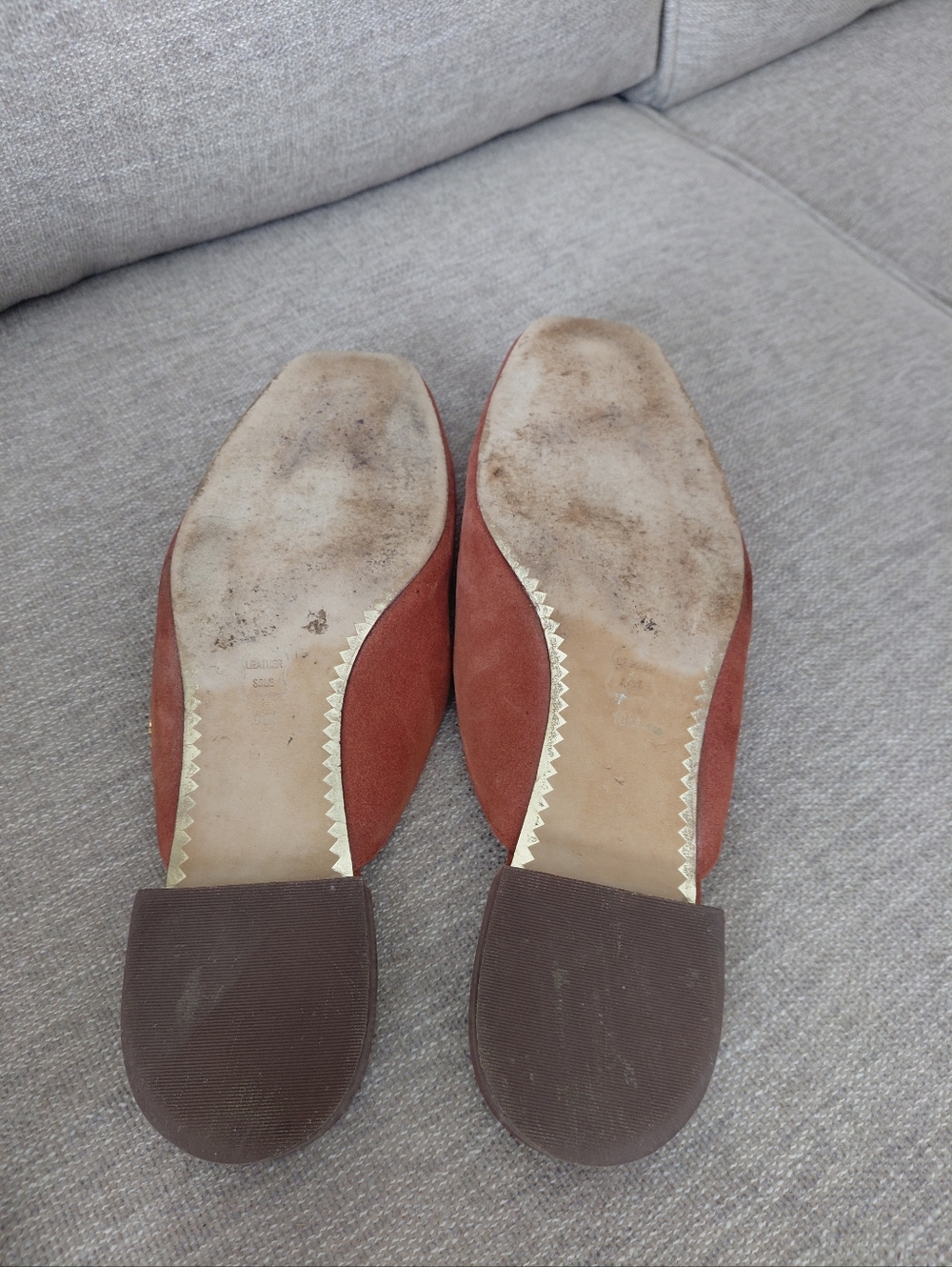Tory Burch Carlotte Suede Leather Mule - Picture 8 of 10